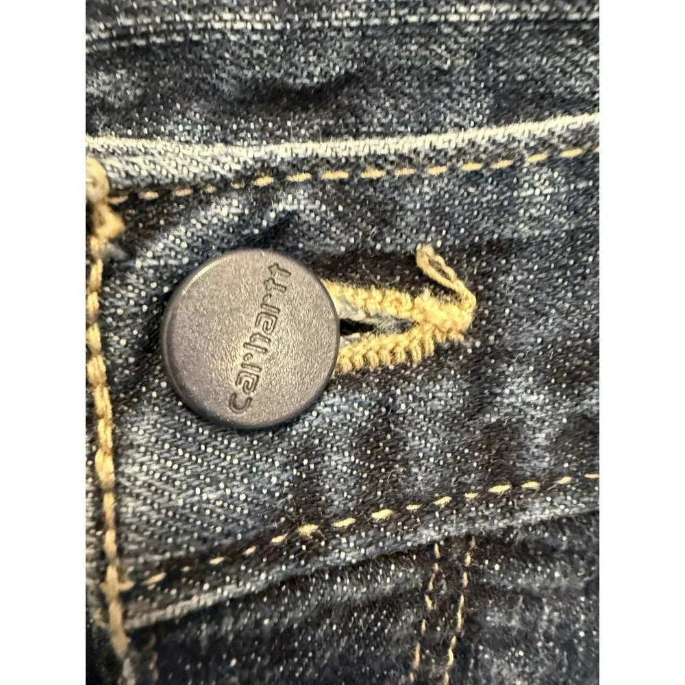 Carhartt FR Denim Jeans Men's 38X34 Cat 2 Relaxed Fit Flame Resistant Workwear